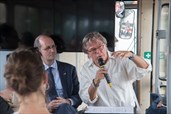 Oslava 20. výročí Fondu budoucnosti na Mánesově mostě